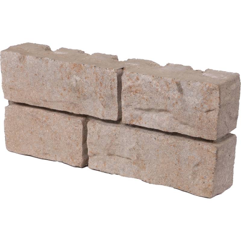 EHL Mauerstein Tribus Quada 40,2 cm x 18 cm x 6,7 cm Sandstein-Nuanciert von EHL