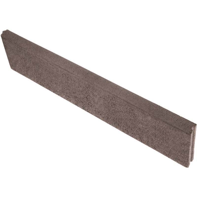 EHL Rasenkantenstein Anthrazit mini abgerundet 50 cm x 15 cm x 5 cm von EHL