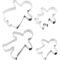 Zenker Ausstechformen-Set Lebkuchenfamilie sortiert klein + groß silber 2 Stück Zenker Ausstechformen-Set Lebkuchenfamilie sortiert klein + groß silber 2 Stück von EHL