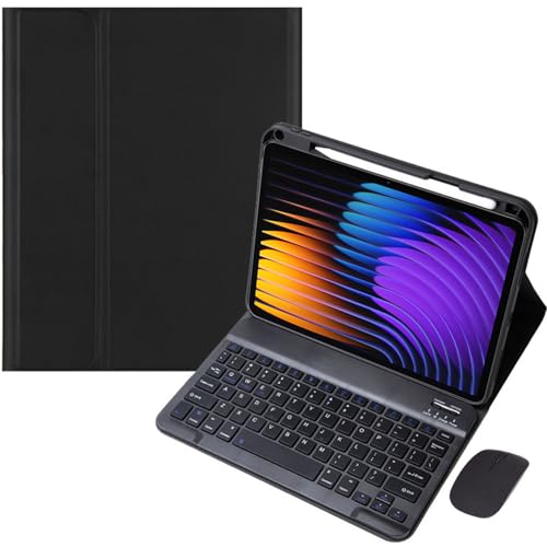 EHLCYS Keyboard Case for Xiaomi Pad 7/ Pad 7 Pro 11.2 inch 2025, Removable Wireless Bluetooth QWERTY Keyboard Protective Case with Pencil Holder and Mouse,Schwarz EHLCYS Keyboard Case for Xiaomi Pad 7/ Pad 7 Pro 11.2 inch 2025, Removable Wireless Bluetooth QWERTY Keyboard Protective Case with Pencil Holder and Mouse,Schwarz von EHLCYS
