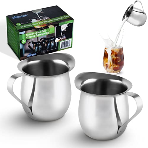 eHomeA2Z Milchkännchen aus Edelstahl, für Espresso, Shot, Milchkännchen, 142 ml von EHOMEA2Z