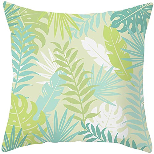 EHOMERY Kissenbezüge Für Gartenmöbel Kissenbezug Aesthetic Blattmuster Flachs Zierkissenbezüge Kissenbezüge Loungemöbel Kissenhülle Japan Wohnzimmer Sofa Dekoration Grün 16X16 Inches EHOMERY Kissenbezüge Für Gartenmöbel Kissenbezug Aesthetic Blattmuster Flachs Zierkissenbezüge Kissenbezüge Loungemöbel Kissenhülle Japan Wohnzimmer Sofa Dekoration Grün 16X16 Inches von EHOMERY