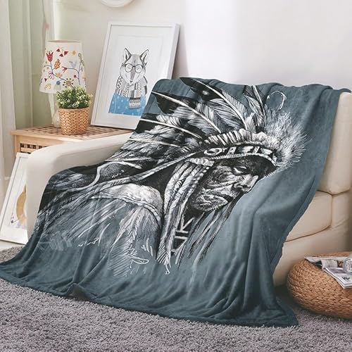 EHOMERY Profi Kuscheldecke Umzug Decken Kuscheldecke Warme Decke Outdoor Winter Indisch Frühlingsdecke Dekorative Weiche Kuscheldecken Dunkelgrau 200x150cm von EHOMERY
