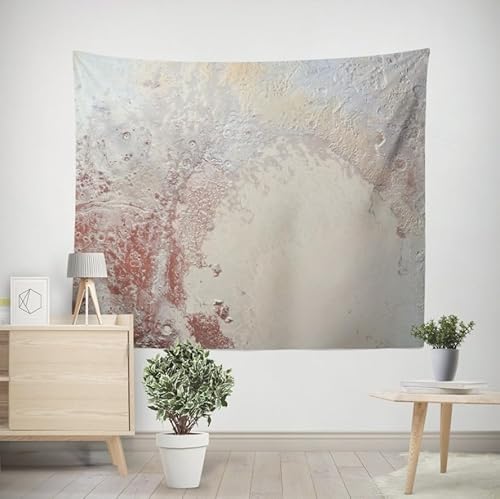 EHOMERY Wandbehang Comic Wanddecke Kinder Malen Wandbehang Winter Wanddekoration Landkarte Wohnzimmer Schlafzimmer Wandbehang Dekoration 150x130cm von EHOMERY