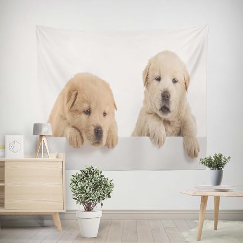EHOMERY Wandteppich Für Die Decke Wanddecke Tumblr Hund Zeichen Wandbehang Wanddecken Deko Wohnzimmer Schlafzimmer Wandbehang Dekoration 100x70cm von EHOMERY