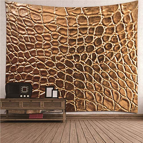 EHOMERY Wandteppich XXL 3D Decken Bilder Braun Krokodil-Muster Hanshi Wanddekoration Malerei Wandbehang Wandschmuck Groß Schlafzimmer Wohnzimmer Wanddekoration 150X130Cm EHOMERY Wandteppich XXL 3D Decken Bilder Braun Krokodil-Muster Hanshi Wanddekoration Malerei Wandbehang Wandschmuck Groß Schlafzimmer Wohnzimmer Wanddekoration 150X130Cm von EHOMERY