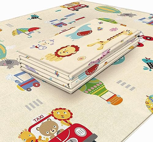 EHOTER Krabbelmatte Kinder Krabbeldecke Spielmatte Baby Faltbar Bodenmatte XPE Schaumstoff Doppelseitig Wasserdicht Tragbar für Innen- oder Außenbereich EHOTER Krabbelmatte Kinder Krabbeldecke Spielmatte Baby Faltbar Bodenmatte XPE Schaumstoff Doppelseitig Wasserdicht Tragbar für Innen- oder Außenbereich von EHOTER