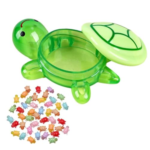 EHOTER Mini Animals Turtles Night Glow Aufbewahrungsbox Schöne leuchtende Schildkrötenbox zur Aufbewahrung von Spielzeug, Heimdekoration, niedliche Cartoon-Schildkröten-Aufbewahrungsbox, Kunstharz EHOTER Mini Animals Turtles Night Glow Aufbewahrungsbox Schöne leuchtende Schildkrötenbox zur Aufbewahrung von Spielzeug, Heimdekoration, niedliche Cartoon-Schildkröten-Aufbewahrungsbox, Kunstharz von EHOTER