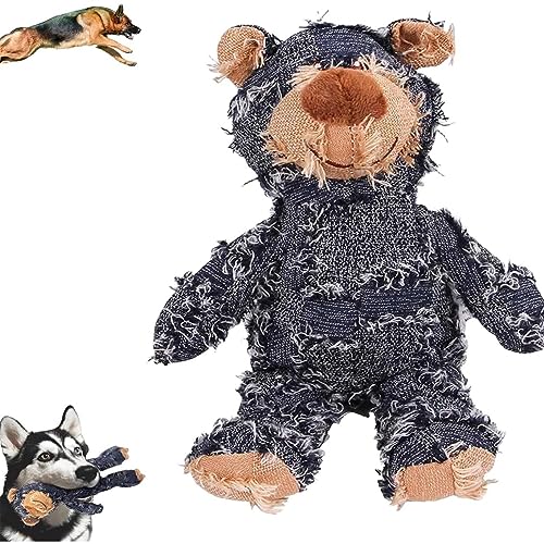 EHOTER ZerstörBär für Starke Kauer Unzerstörbares Plüschbär Bettelbär Haustier Hundespielzeug 2023 Neues Extreme Bear Dog Toy Kuscheltier Kauspielzeug Quietschspielzeug für Kleine Große Rasse (A) EHOTER ZerstörBär für Starke Kauer Unzerstörbares Plüschbär Bettelbär Haustier Hundespielzeug 2023 Neues Extreme Bear Dog Toy Kuscheltier Kauspielzeug Quietschspielzeug für Kleine Große Rasse (A) von EHOTER