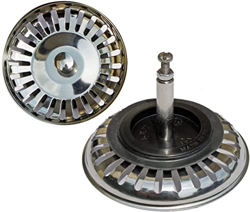 Siebkörbchen Spüle Excenter Stellschr 2 STK Edelstahl Spülenmodelle Passend Siebkorb als Excenterventil Spülen Ablaufschlitze Ersatzteil für Küchenkanäle Bodenabflüsse Siebkörbchen Spüle Excenter Stellschr 2 STK Edelstahl Spülenmodelle Passend Siebkorb als Excenterventil Spülen Ablaufschlitze Ersatzteil für Küchenkanäle Bodenabflüsse von EHOTER