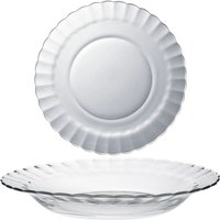 Duralex PICARDIE tiefer Teller transparent 230 x 35 mm - 6er Set von EHS