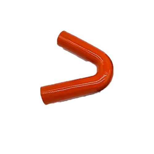 Gummi Schlauch 135 Grad V-förmiger Silikonschlauch Ladeluftkühler Turbo Air Intake Rohrkoppler Blau Rot Schwarz ID8 10 12 14 16 18 20 22 25 28-90 MM Benzinschlauch(Red,150MM_ID18) von EHYSYN