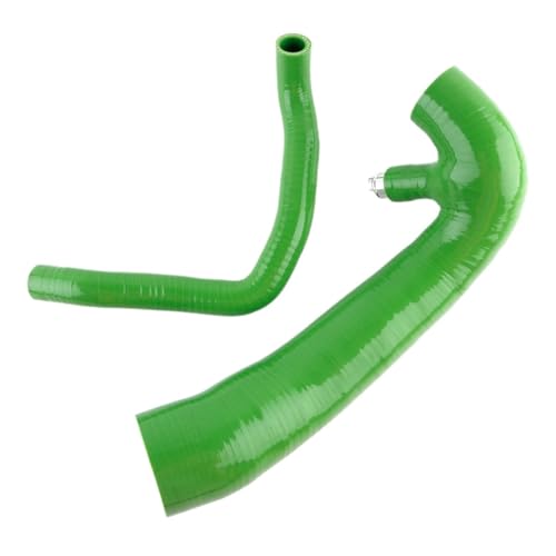 Gummi Schlauch Passend für 2007–2010 Mini Cooper S R55 R56 R57 N14 1.6L Turbo Silikon-Luftansaugschlauch-Kit Benzinschlauch(Green) von EHYSYN