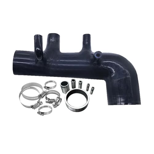 Gummi Schlauch Silikon Turbo Inlet Intake Induction Rohr Schlauch Fit Für Subaru IMPREZA GC8 EJ20 STI WRX VER MK5-6 Benzinschlauch(K8-194 BLACK) von EHYSYN