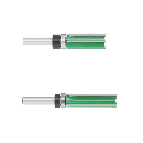 2pcs 8/12mm Flush Trimmbit Mit Lagerrouter Bit Holzbearbeitungsschneider Für Holz End Milll Werkzeug Holzbearbeitung Router von EHZBRCN