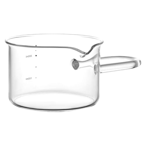 Double Spout Coffee Sie Tasse Transparenz Schussglas Für Espresso Ergonomisch Wärme Resistentes Milchschaumwerkzeug von EHZBRCN