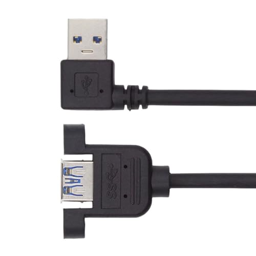 EHZBRCN Panel Mount Verlängerungskabel Mit Fixierung Von Ohren USB3.0 Männlich Weibliche Ladungskabeldrahtunterstützung 5Gbit / S Datenübertragung EHZBRCN Panel Mount Verlängerungskabel Mit Fixierung Von Ohren USB3.0 Männlich Weibliche Ladungskabeldrahtunterstützung 5Gbit / S Datenübertragung von EHZBRCN