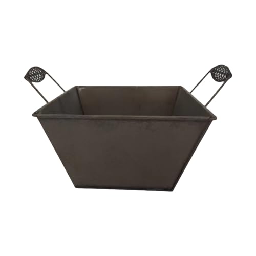 EHZBRCN Square Box Decors Decors Desktop Geschenke Anlagen Behälter Ornament Retro Trough Box Pflanzer Landschaft von EHZBRCN