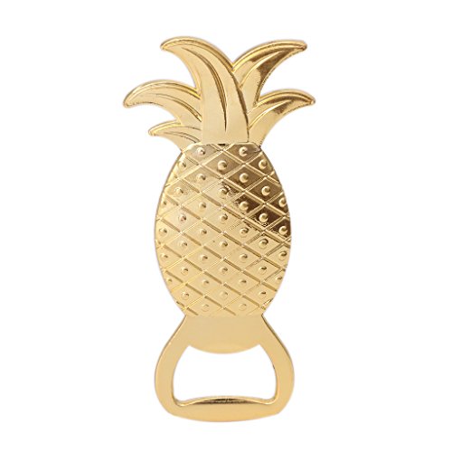 Goldene Ananas Form Bier Weinflaschen Öffner Tool Hochzeitsfeier Geschenk von EHZBRCN