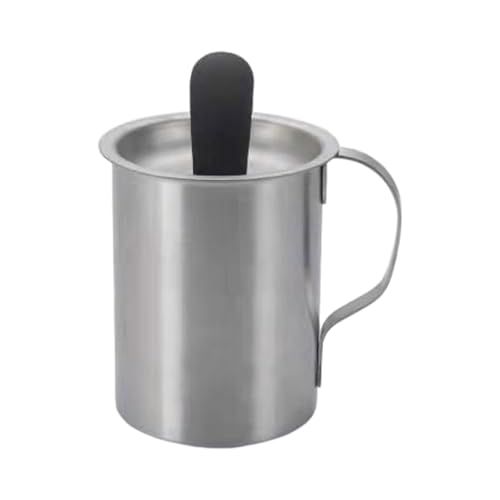 Saucenbehälter Edelstahlölpinselflasche Mit Abnehmbarem Silikon Baster Für Küche Und Grillgrill Abnehmbar Silikonbürstenölflasche von EHZBRCN