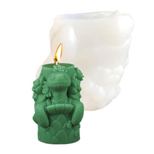 Schildkröten Zylindrische Kerzenform Silikonform Ornament Formen Seifenformen Gussform Formen Schimmelpilze Handwerksbedarf von EHZBRCN