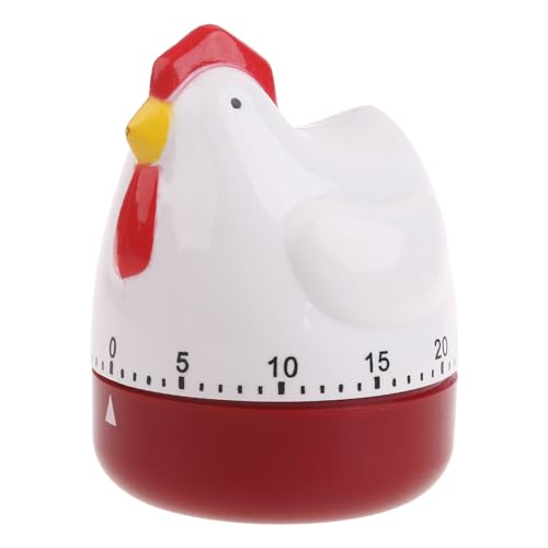 Süße Hühnerform Küche Kochtimer Mechanische Countdown Uhr Alarm Erinnerung F. von EHZBRCN