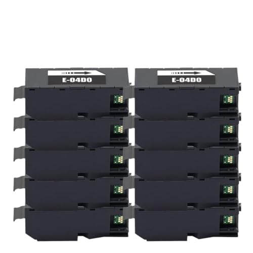1 3 5 10 PCs C13T04D000 T04D0 Abfall-Tintenkissen-Wartungsbox kompatibel mit ET-7700 ET-7750 L7160 L7180 L7188 L7880 Drucker(10Pcs) von EHxCUF