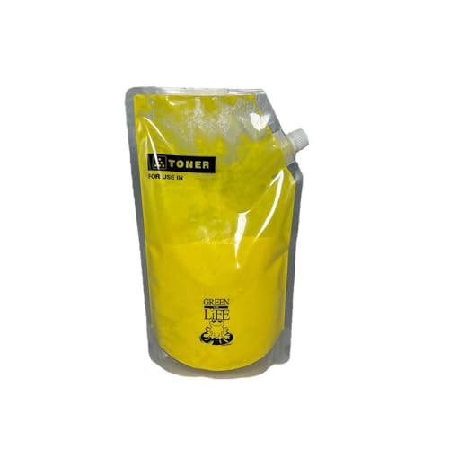EHxCUF 1 kg Tonerpulver TN613 kompatibel mit C452 C552 C652 Kopiereraufladung Kompatibel mit kompatible Geräte - -(Y-1000g) von EHxCUF