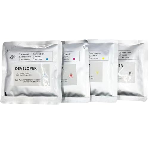 EHxCUF 1PCS -Entwicklerpulver kompatibel mit MPC2030 MPC2050 MPC2051 MPC2551 MPC2530 MPC2550 Drucker(Y) von EHxCUF