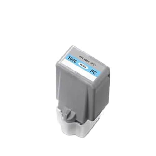 EHxCUF Kompatible Ciss Ink Patrone PFI 1000 PFI1000 Kompatibel mit Bildprogrammprogramme 1000 Drucker(Photo Cyan) von EHxCUF
