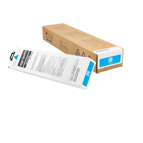 EHxCUF Kompatible Tintenpatrone S6701-4G Kompatibel mit die Verwendung mit Riso Comcolor 3150 7150 9150 3110 7110 Drucker(C) von EHxCUF