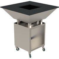 Eichenwald Edelstahl Grill mit Granitauflage 900x900mm Eichenwald Edelstahl Grill mit Granitauflage 900x900mm von EICHENWALD IDEAL EDELSTAHL
