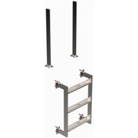 Eichenwald Poolleiter Modell 12.3 Klassik Beckentiefe 1340mm 4 Stufen von EICHENWALD IDEAL EDELSTAHL