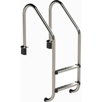 Eichenwald Poolleiter Modell 56 Tiefbeckenleiter weite Ausladung Leiterlänge 694mm 2 Stufen Eichenwald Poolleiter Modell 56 Tiefbeckenleiter weite Ausladung Leiterlänge 694mm 2 Stufen von EICHENWALD IDEAL EDELSTAHL