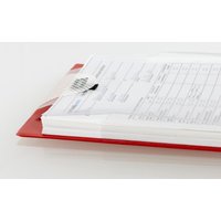 EICHNER Auftragstaschen rot für EICHNER Einstecktafel von EICHNER