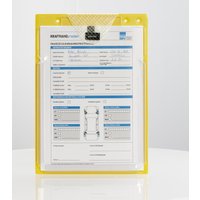 EICHNER Auftragstaschen gelb für EICHNER Einstecktafel von EICHNER