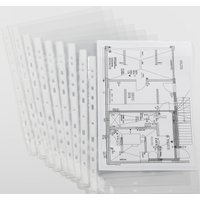 EICHNER Prospekthüllen DIN A4 0.1 mm glasklar von EICHNER