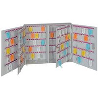 EICHNER Schlüsselkasten grau mit 400 Haken Zylinderschloss von EICHNER