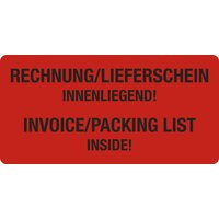 EICHNER Warnetiketten 100,0 x 50,0 mm von EICHNER