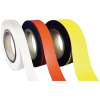 Magnetband Bandbreite 50 mm Bandlänge 10 m rot von PROMAT