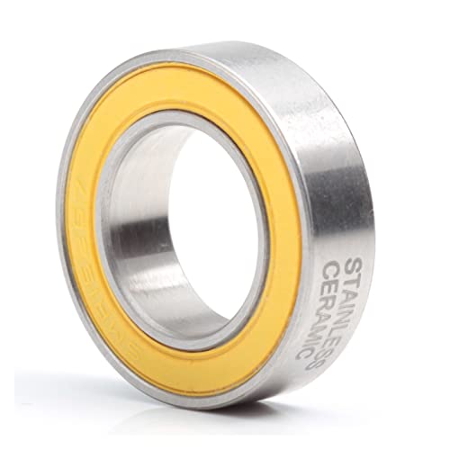 EICOFF 1 Kugellager aus Edelstahl 15267-2RS 15 x 26 x 7 mm ABEC-3 15267 RS Fahrradnaben hinten Naben Rad SC Keramik-Kugellager von EICOFF