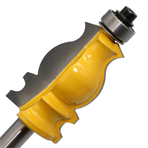8-mm-Schaft-Fräser for architektonische Formen, Eckenrundungs- und Kantenformungs-Fräser for Rundungsperlen for CNC-Fräsen in der Holzbearbeitung von EIENQBVL