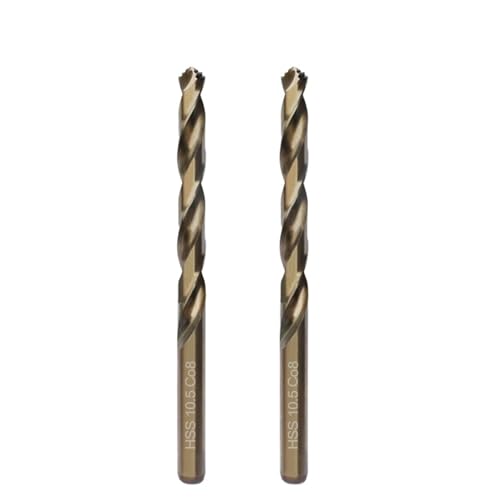 Metrische M42 8% Kobalt-Spiralbohrer for Edelstahl und Hartmetall(11mm 2Pcs) von EIENQBVL