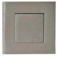 Quadratische Schüsselgriffe - Mit Drückerplatte - Durchmesser 52 mm - Gebürsteter Edelstahl Quadratische Schüsselgriffe - Mit Drückerplatte - Durchmesser 52 mm - Gebürsteter Edelstahl von E-B
