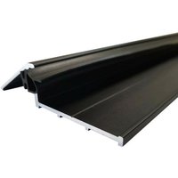 Türschwelle 99 cm mit Dichtung - schwarz eloxiert von KLOSE BESSER