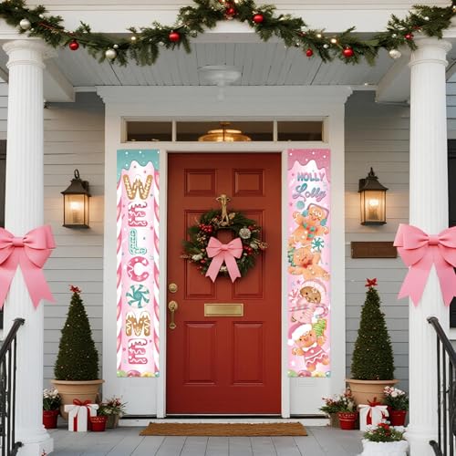 Rosa Weihnachtsbanner von EIGHTSTATES