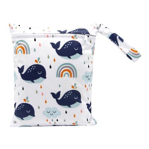 EIHI 1 Packung Windel-Nassbeutel, Kindergarten-Nassbeutel, wasserdichter Nassbeutel, wiederverwendbarer Nassbeutel, geeignet für den Heimgebrauch und auf Reisen von EIHI