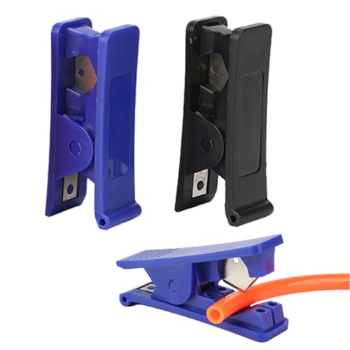 EIHI 2 Stück Schlauchschneider Schlauch Rohrschneider aus Kunststoff schneidet bis zu 14 mm Gummi, Silikon, Kunststoff, Rohrschneider EIHI 2 Stück Schlauchschneider Schlauch Rohrschneider aus Kunststoff schneidet bis zu 14 mm Gummi, Silikon, Kunststoff, Rohrschneider von EIHI