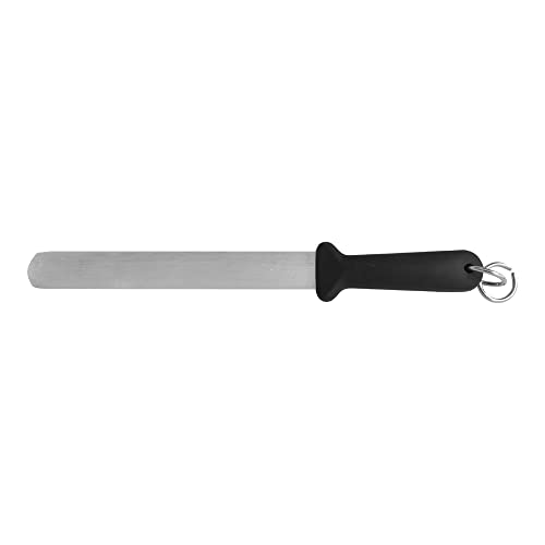EIKASO 9122630-381 Wetzstahl Flach, Breit, Rund Holzgriff, 26cm Grob Scharf Klinge von EIKASO