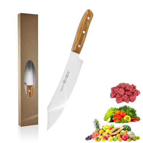 EIKASO Solingen Germany Kochmesser 21cm Klinge Profi Messer - Chefmesser Allzweckmesser mit extra scharfer Klinge aus Molybdänstahl 1.4116 - Küchenmesser Made in Germany EIKASO Solingen Germany Kochmesser 21cm Klinge Profi Messer - Chefmesser Allzweckmesser mit extra scharfer Klinge aus Molybdänstahl 1.4116 - Küchenmesser Made in Germany von EIKASO